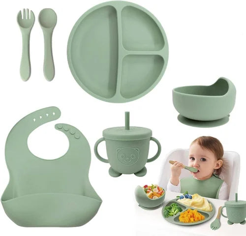 Silicone Baby Feeding Set