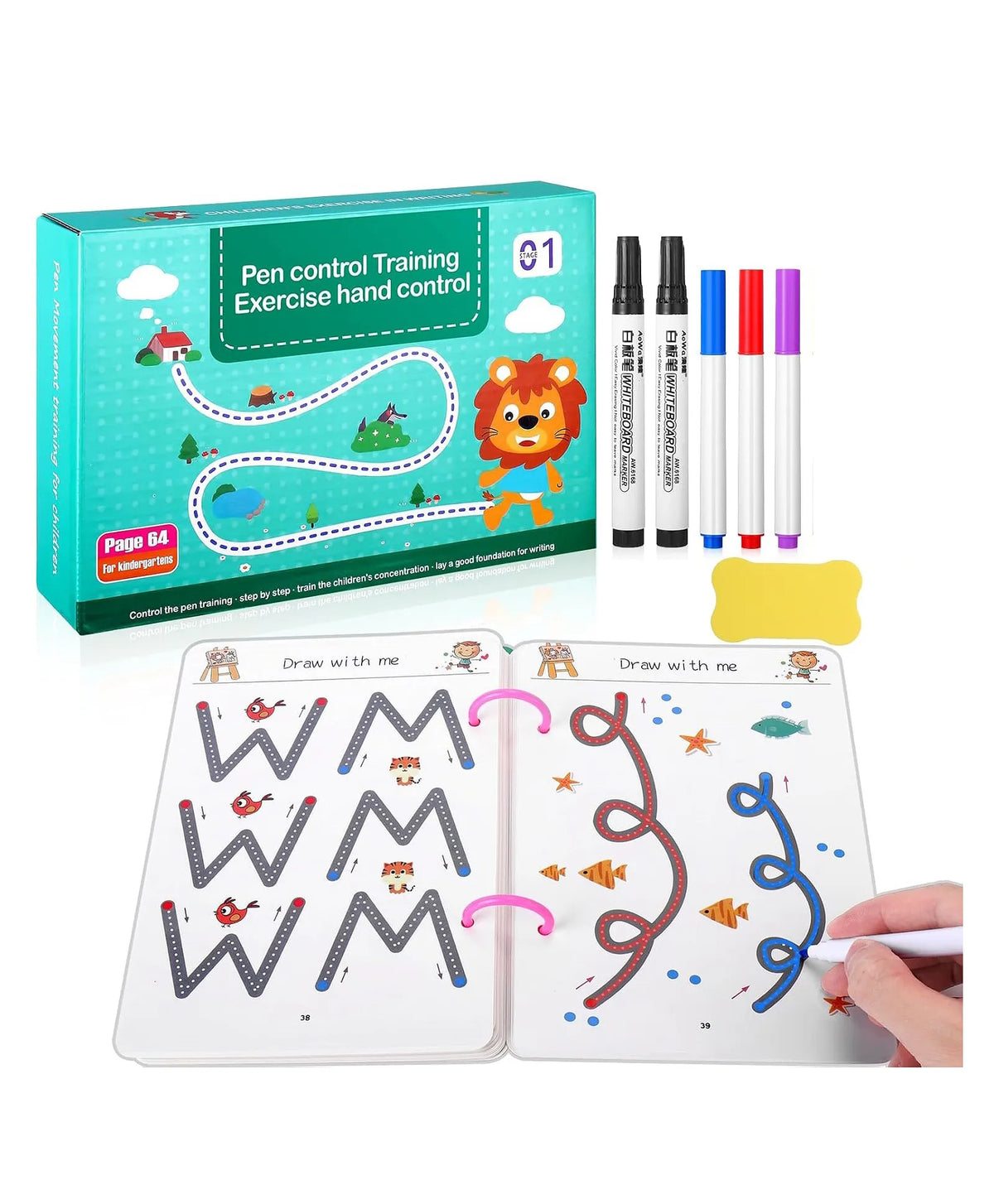 Reusable Pen Control Workbook